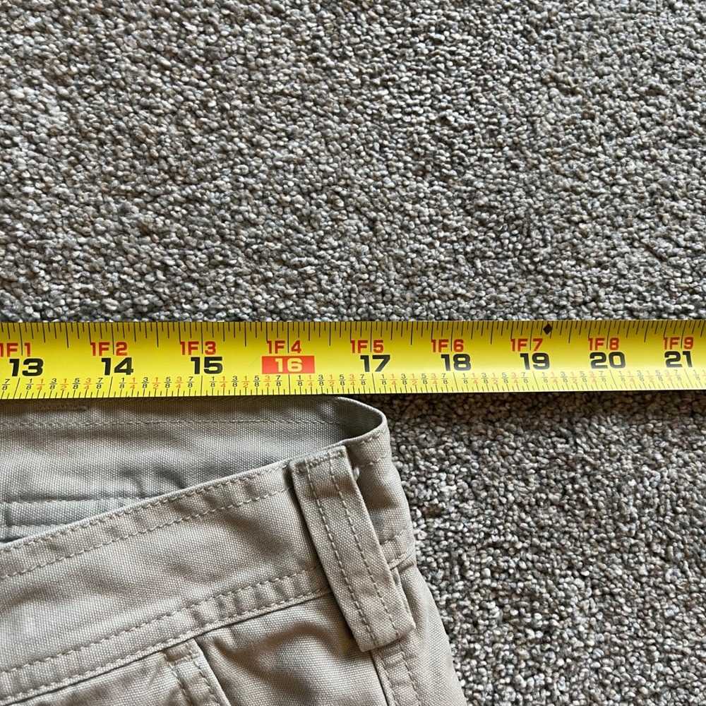 Mens Royal Robbins Outdoor Travel Pants 36x30 Khaki Tan Excellent Utility Canvas - Picture 4 of 7